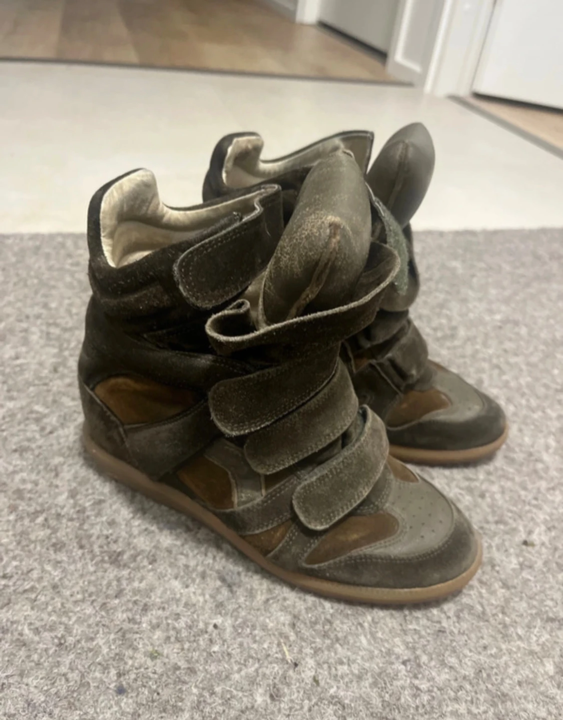 Intresse koll på Isabel marant skor bruna/khaki - 1