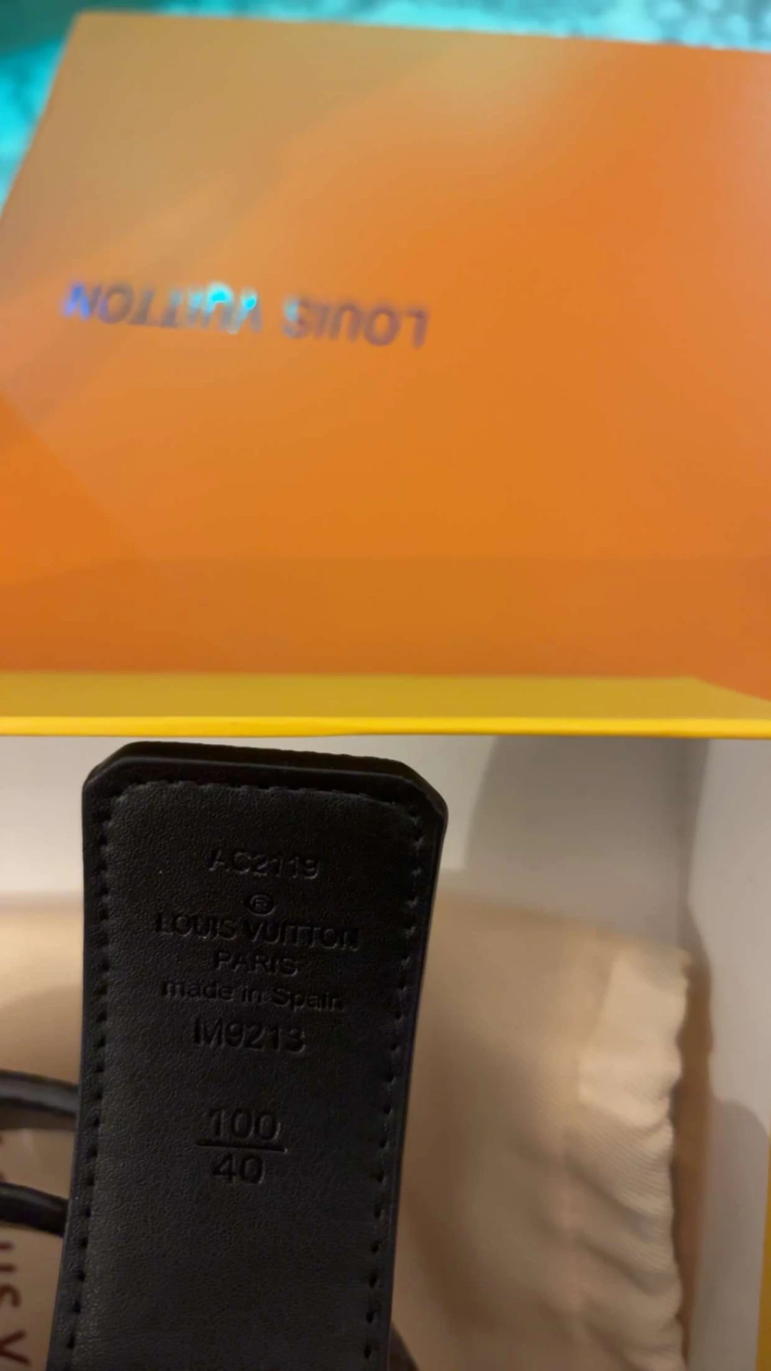 Louis Vuitton bälte  - 1