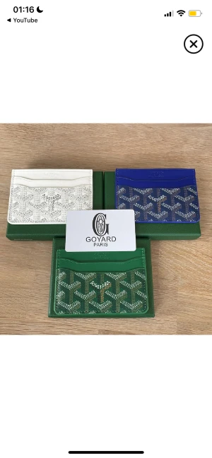 Blå och grön korthållare - Den blåa och gröna korthållare 