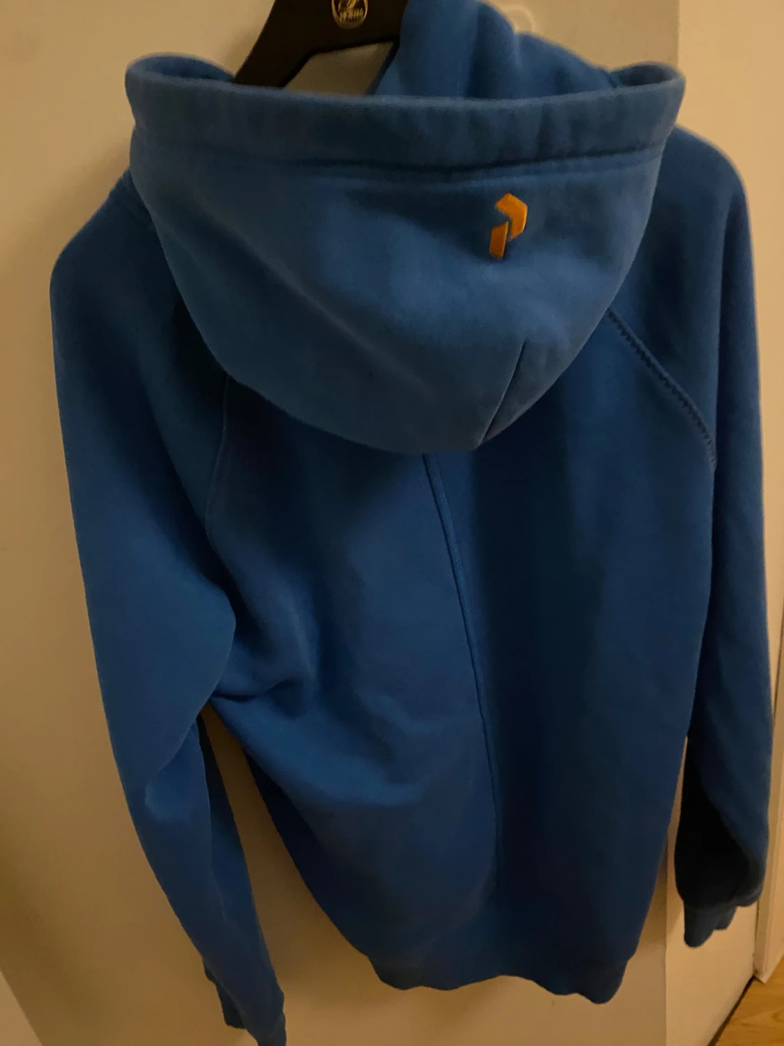 Blå hoodie Peak Performance S - 1