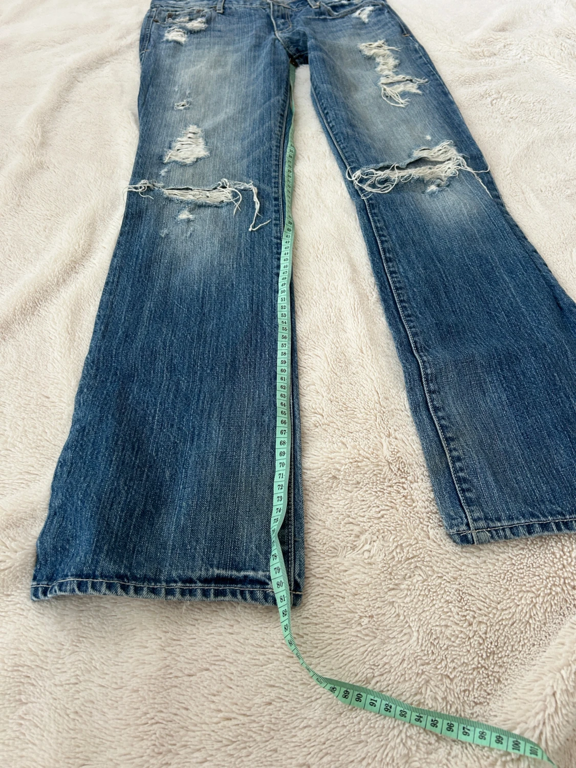 Abercrombie & fitch lågmidjade jeans - 5