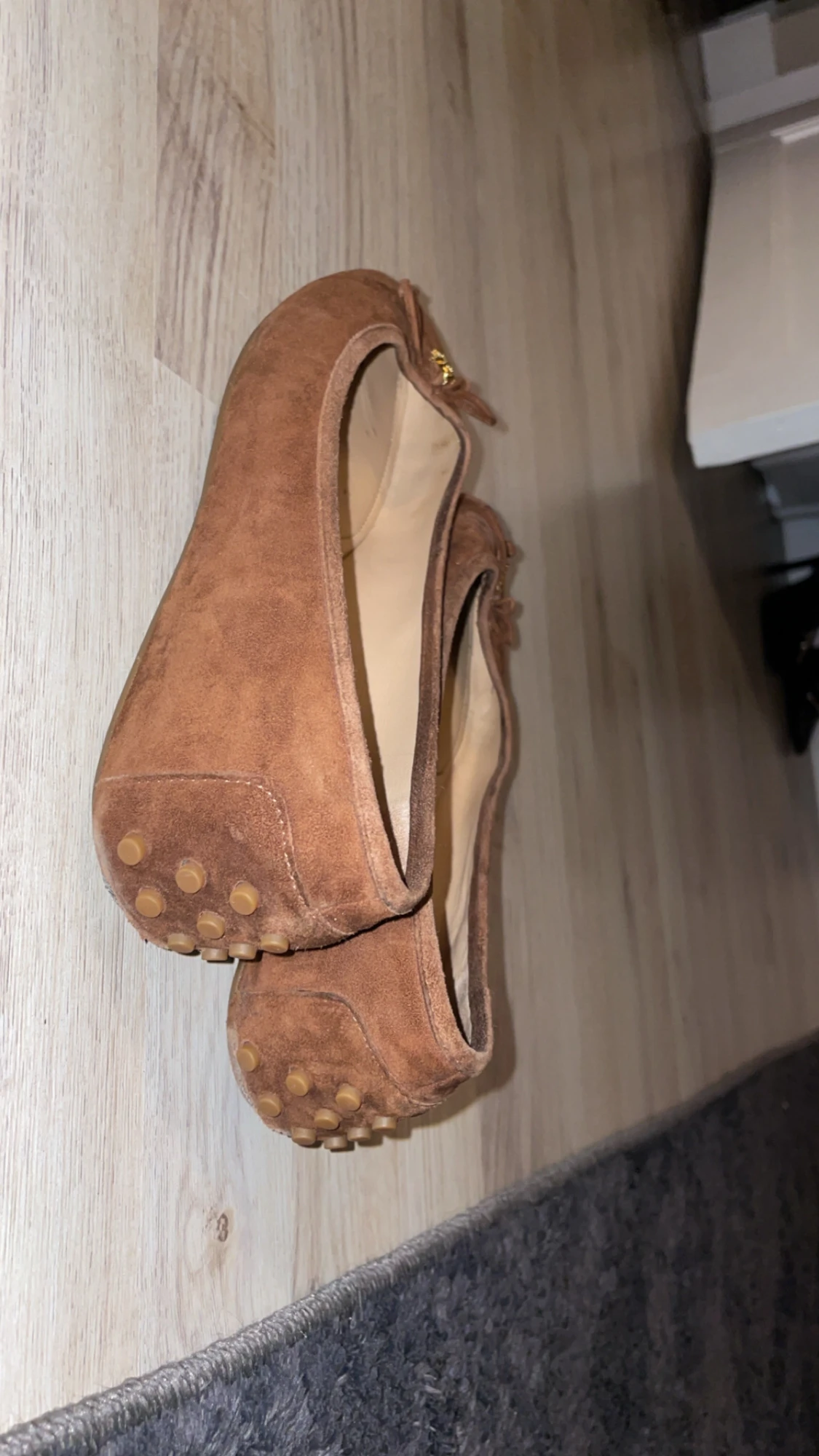 Bruna mocka ballerina Ralph Lauren - 2