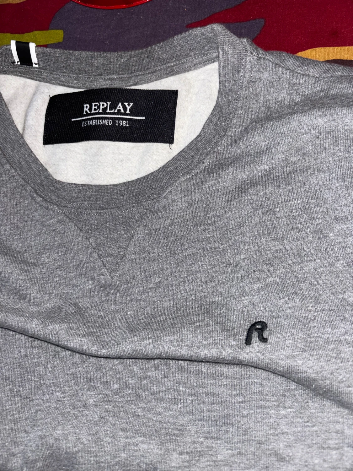 Grå sweatshirt från Replay - 1