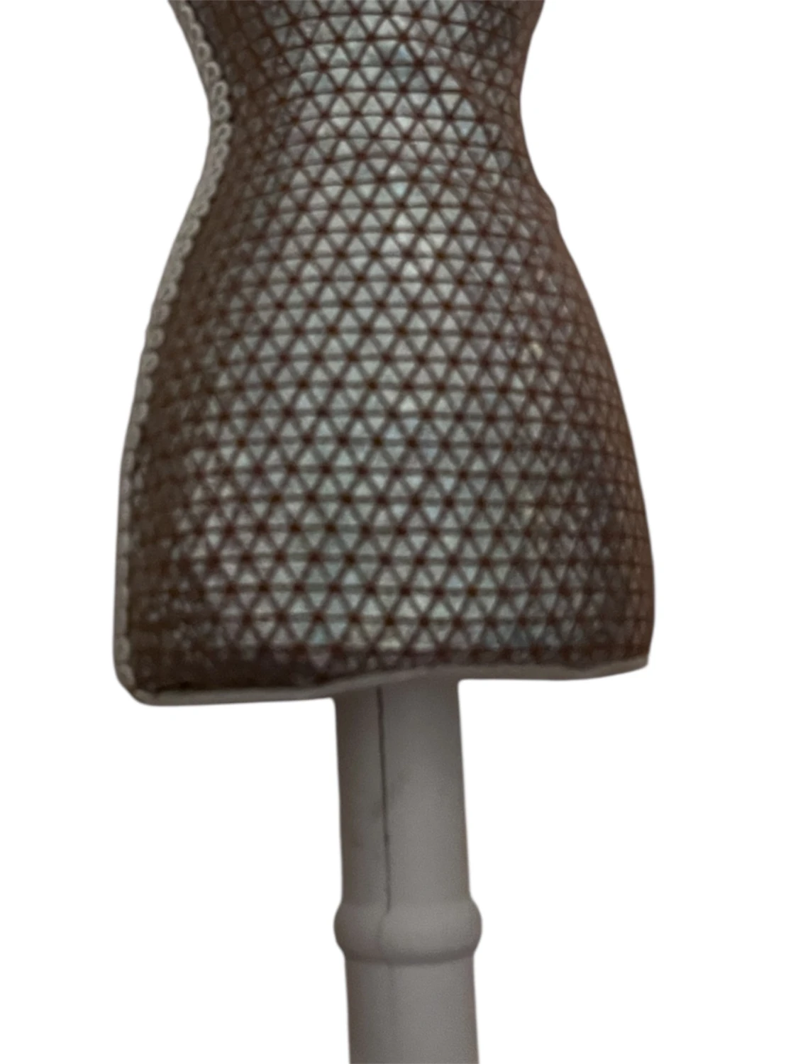 Glittrig smyckeshållare i silver - 4