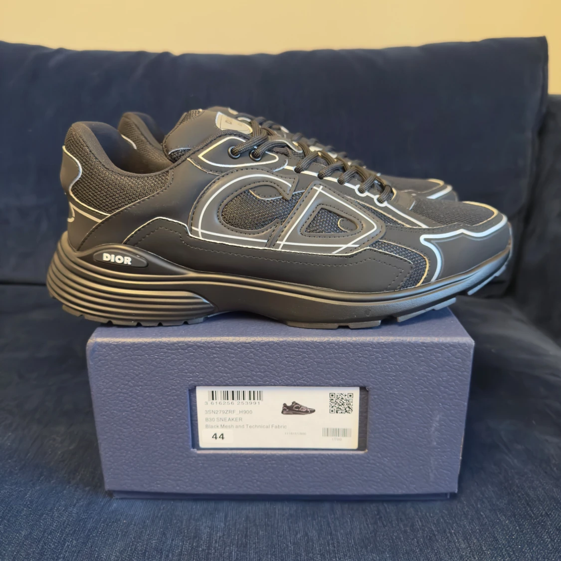 Svarta Dior B30 sneakers strl 44 - 1