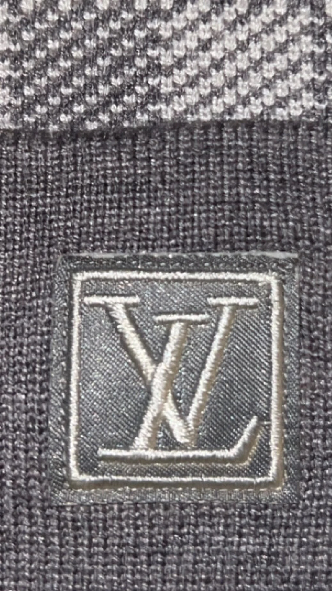 Grå rutig mössa Louis Vuitton - 3