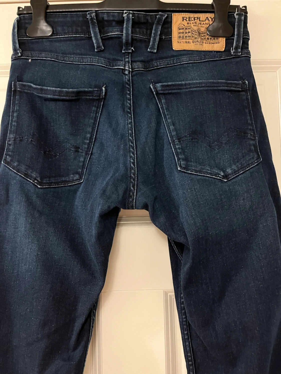 Replay Anbass mörkblå jeans - 1