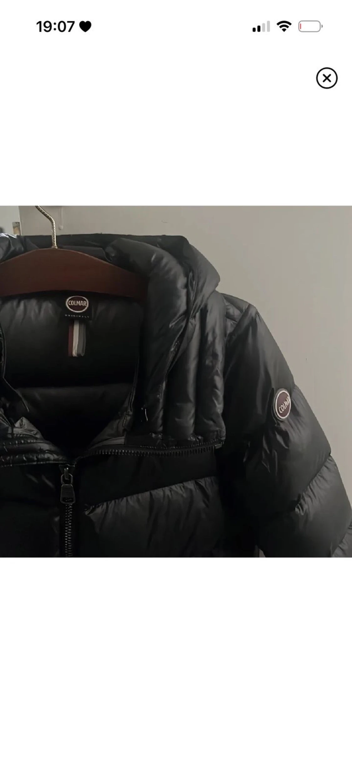 Svart pufferjacka från Colmar - 2
