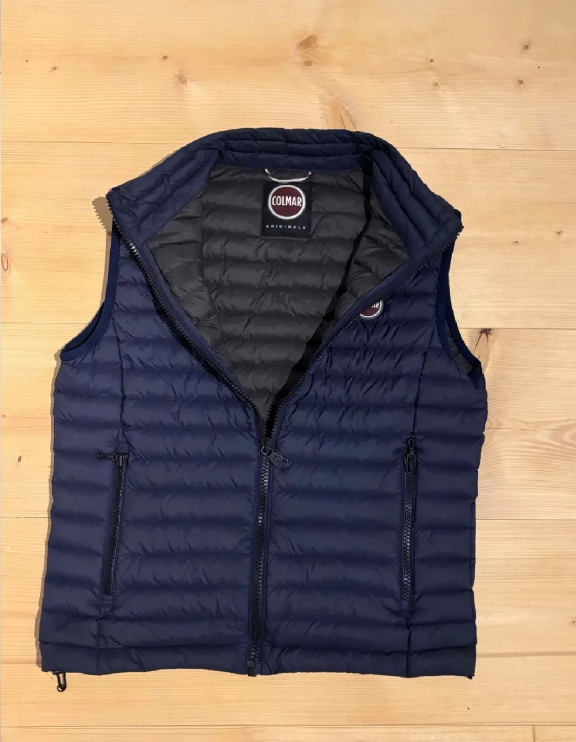 Mörkblå dunväst från Colmar - 1