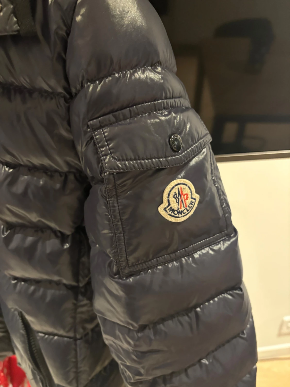 Moncler Bady dunjacka mörkblå - 4