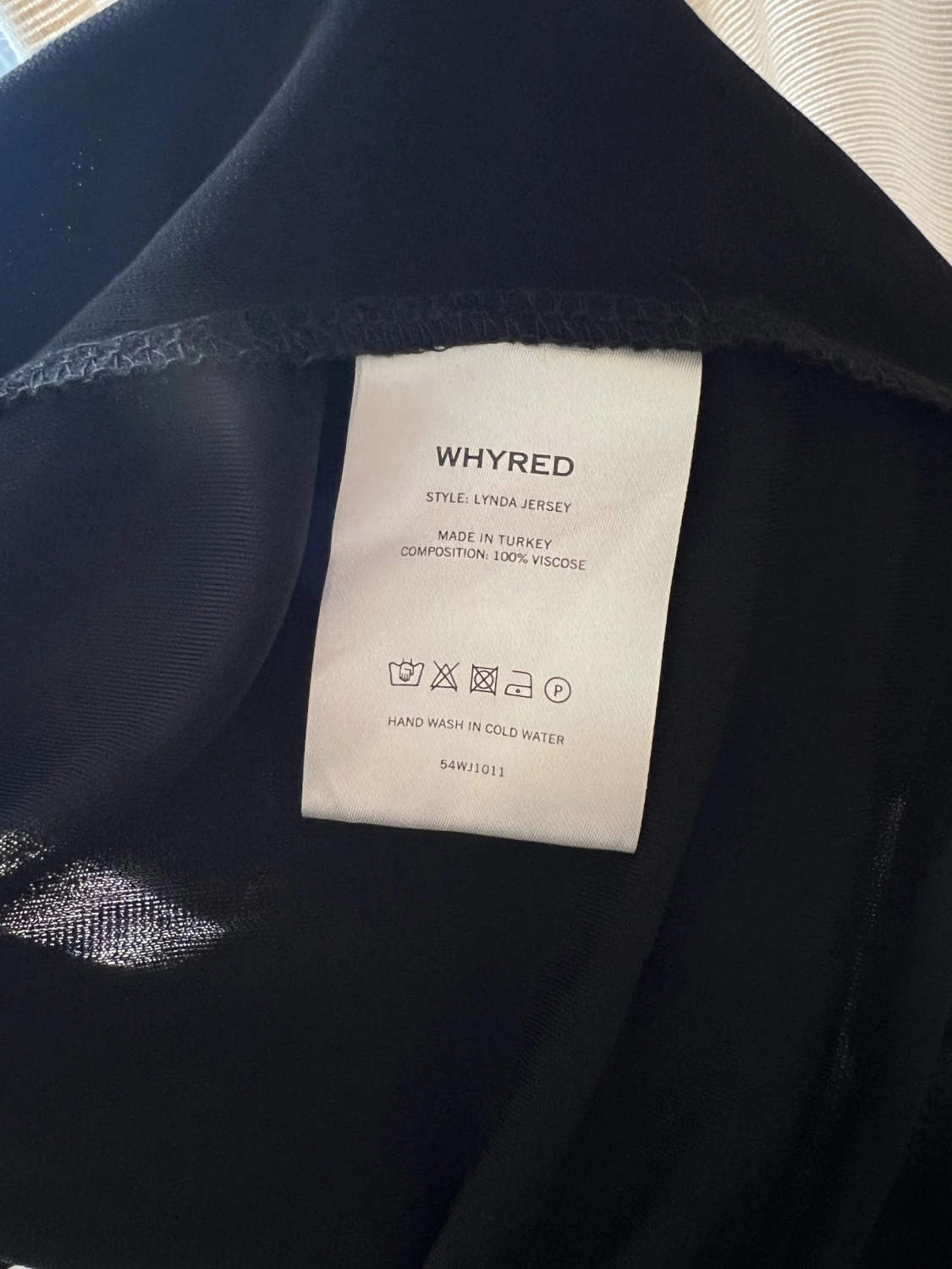 Svart omlottklänning från Whyred - 4