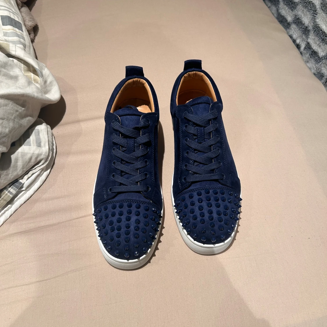 Marinblåa loubitins 