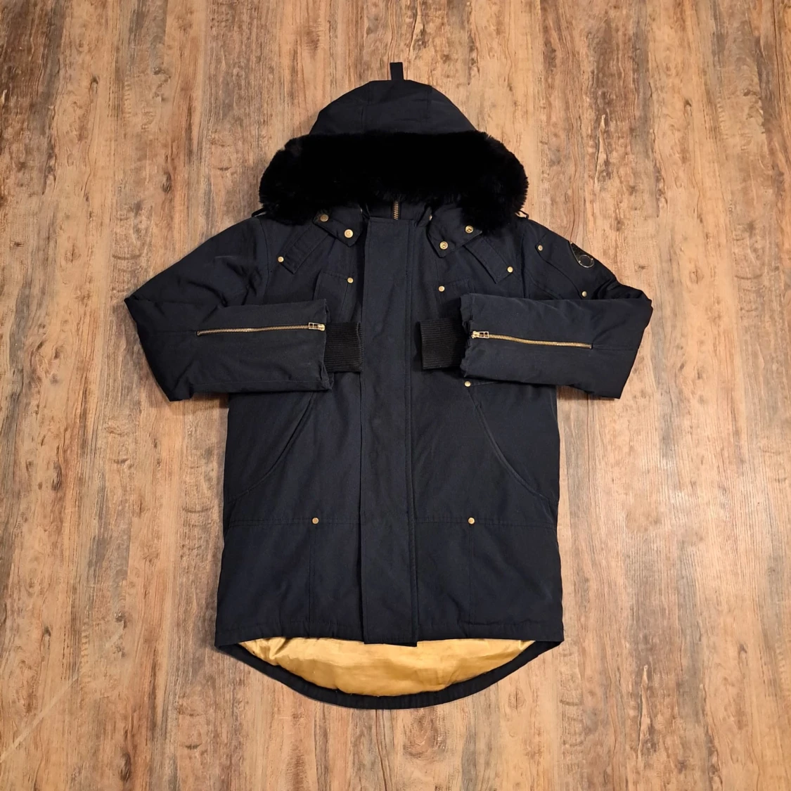 Svart parkas - Moose Knuckles