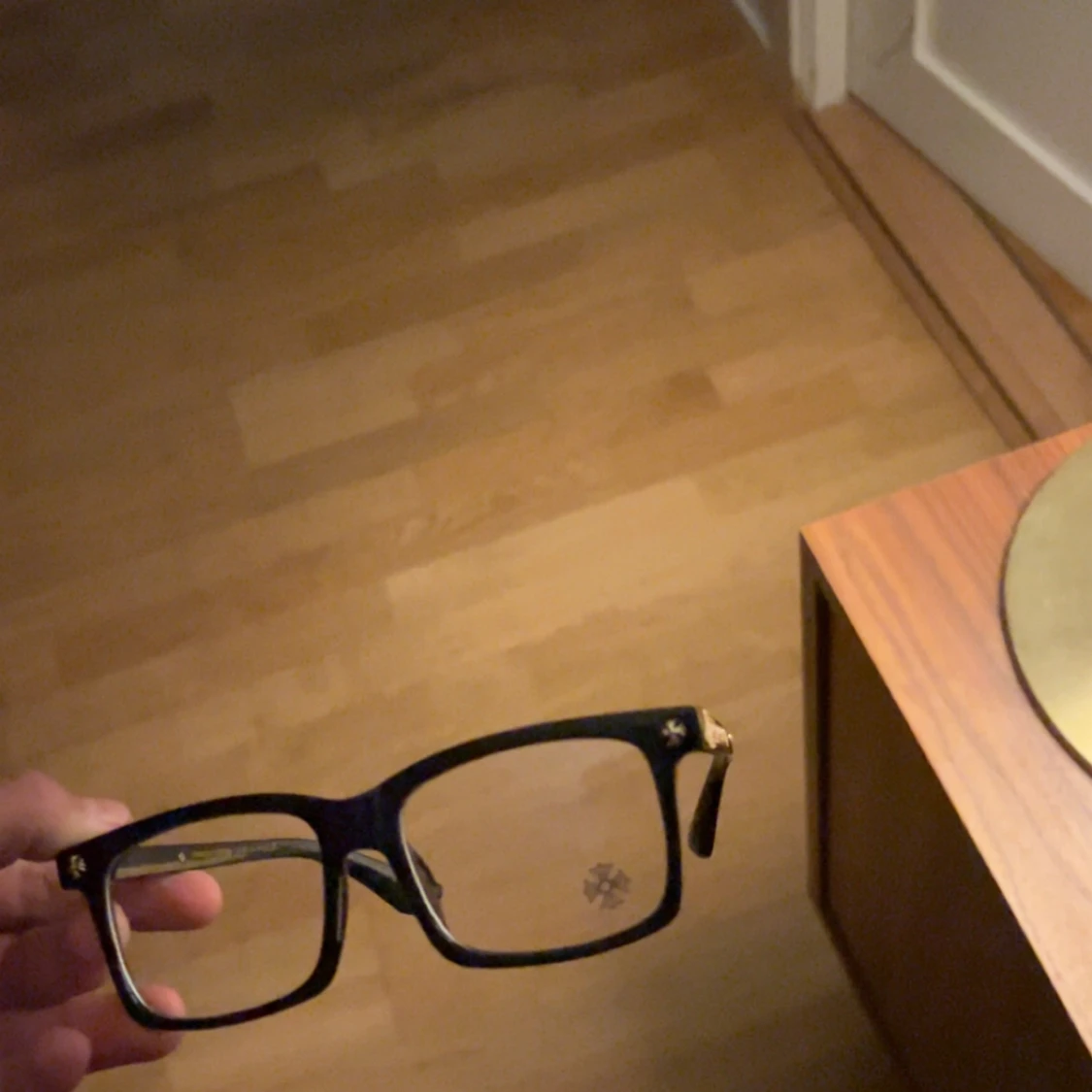 Svarta glasögon Chrome Hearts - 1