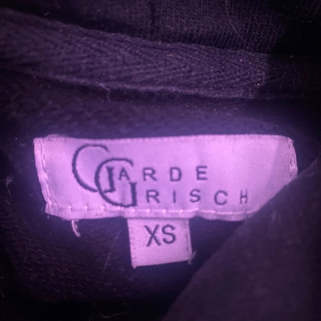 Svart hoodie från Garde Grisch XS - 1
