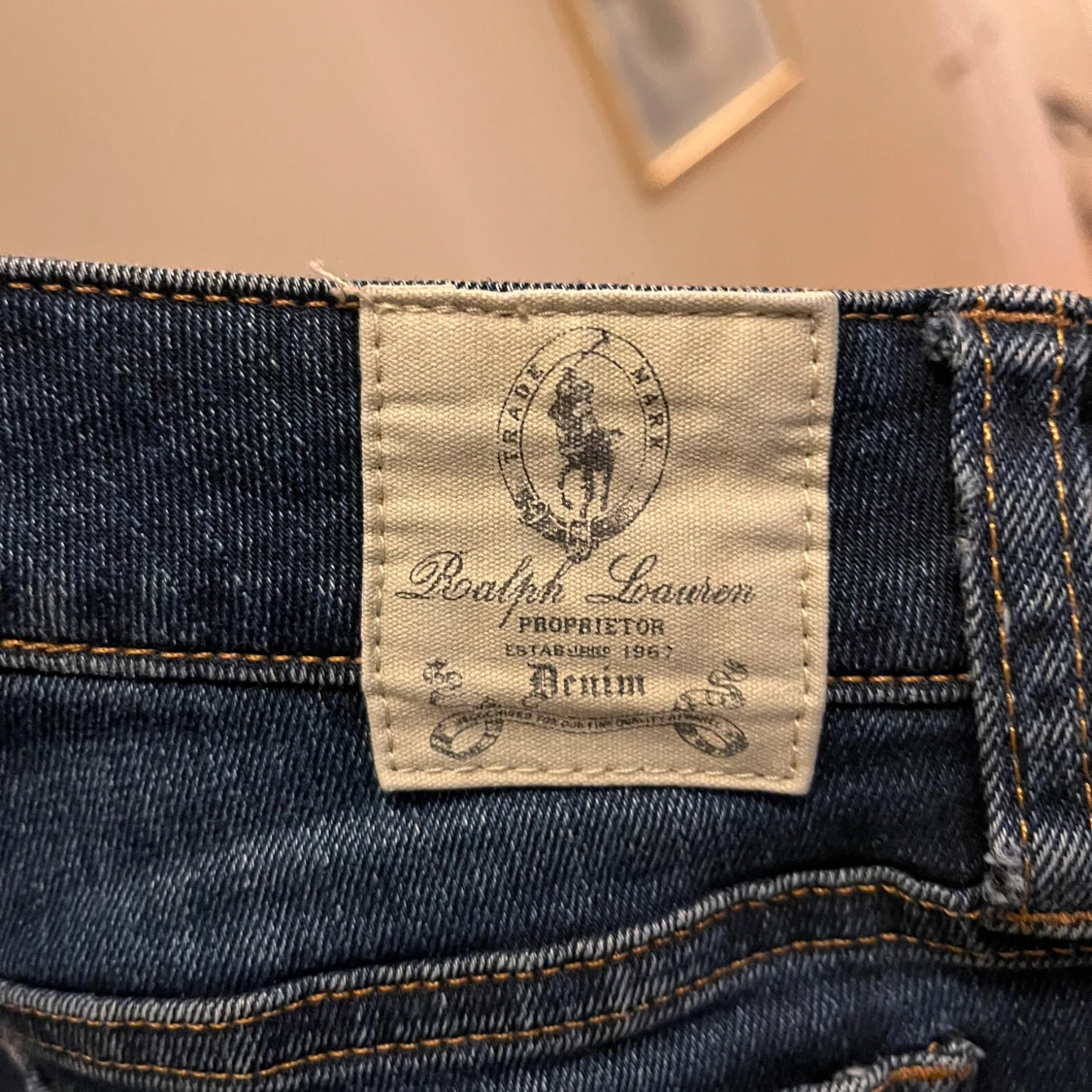 Mörkblå jeans från Ralph Lauren - 2