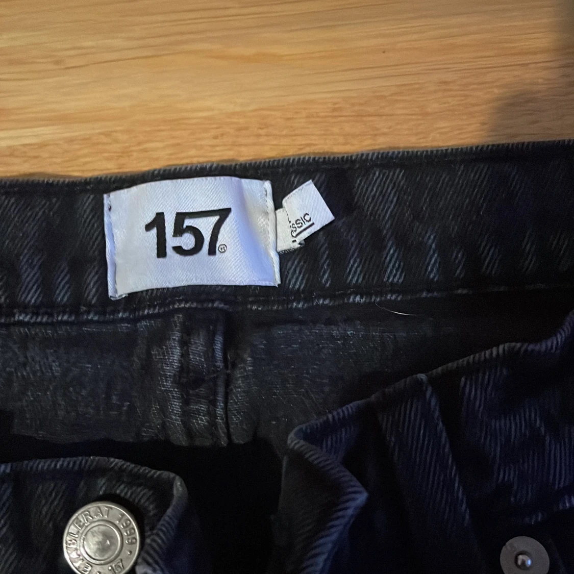 Svarta jeans från 157, W29 L32 - 1