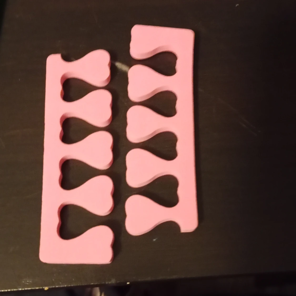 Rosa tåseparatorer i mjukt skum - 1