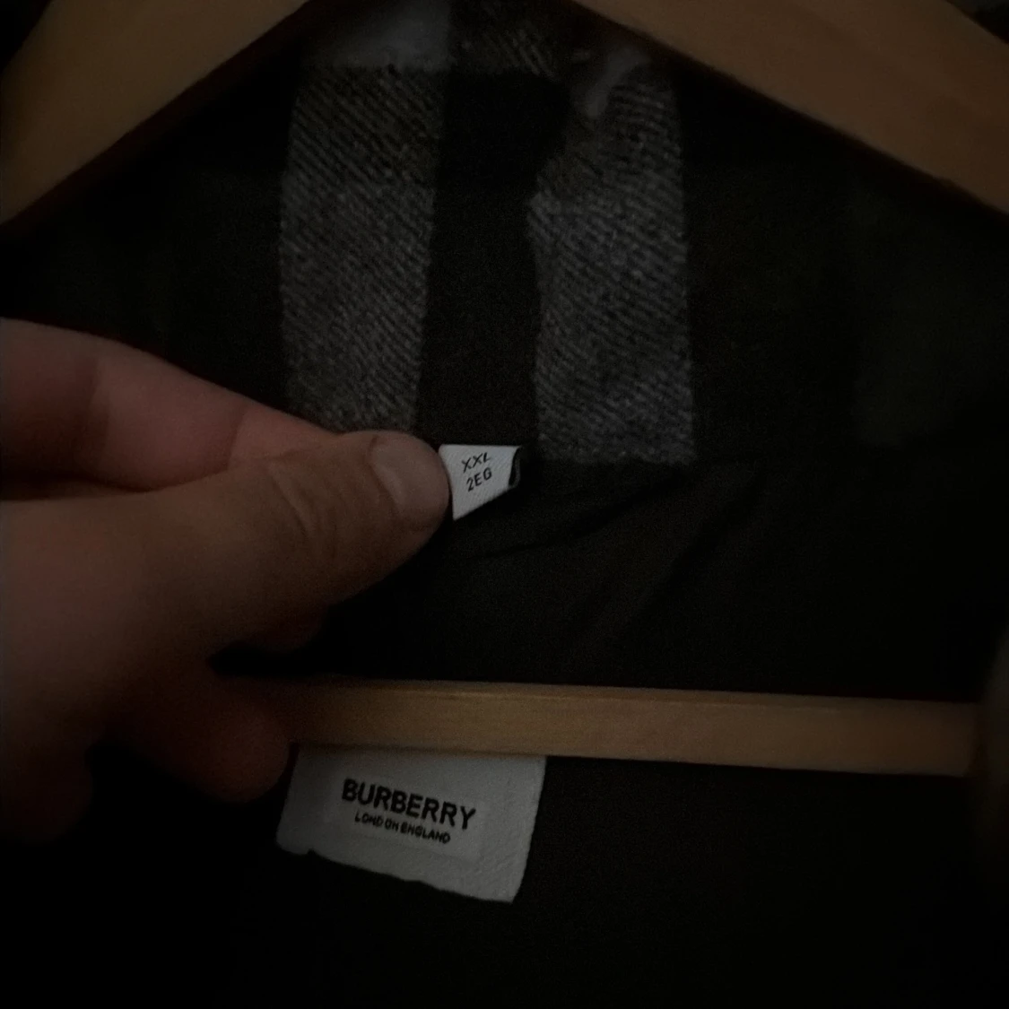 Svart pufferjacka från Burberry XXL - 1