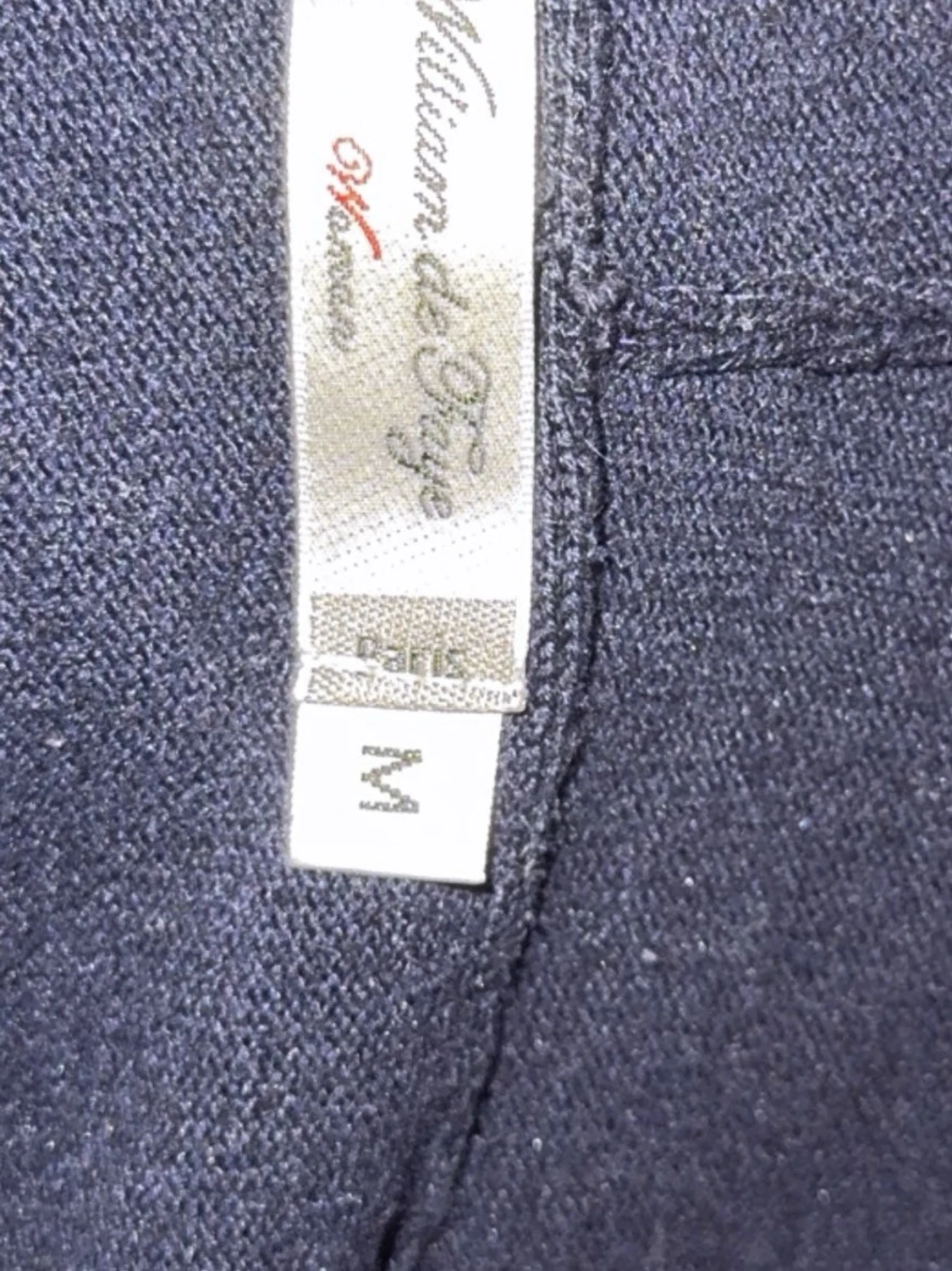 Mörkblå Zip-up  - 1