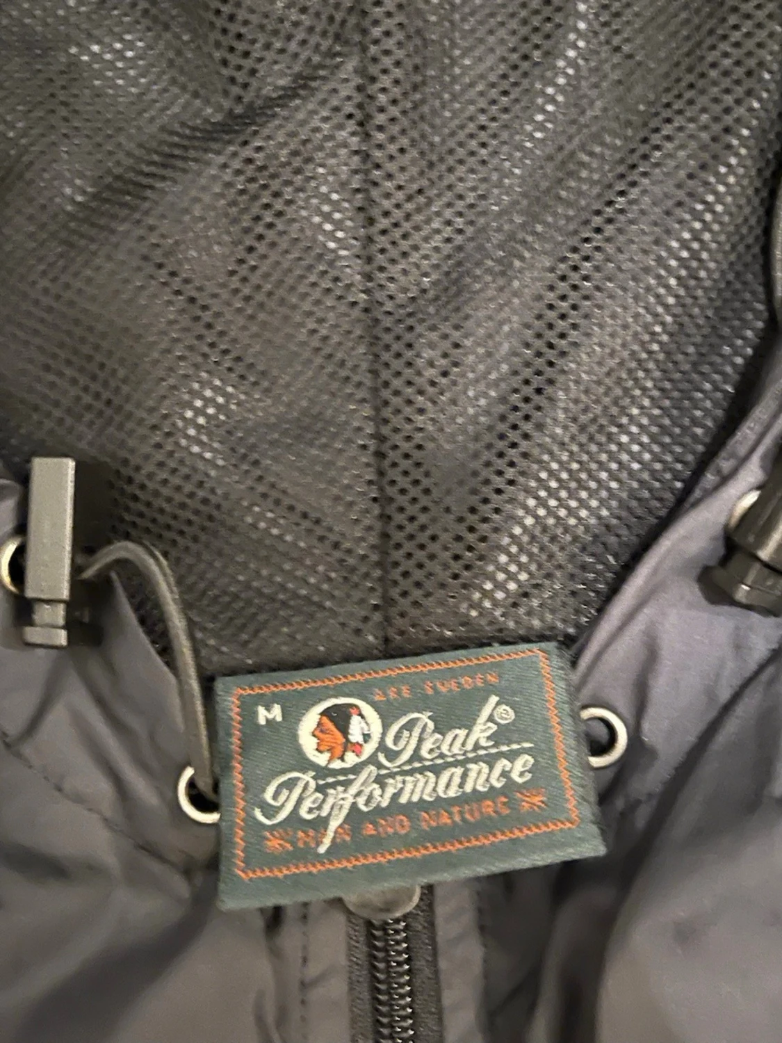 Svart vindjacka Peak Performance M - 2