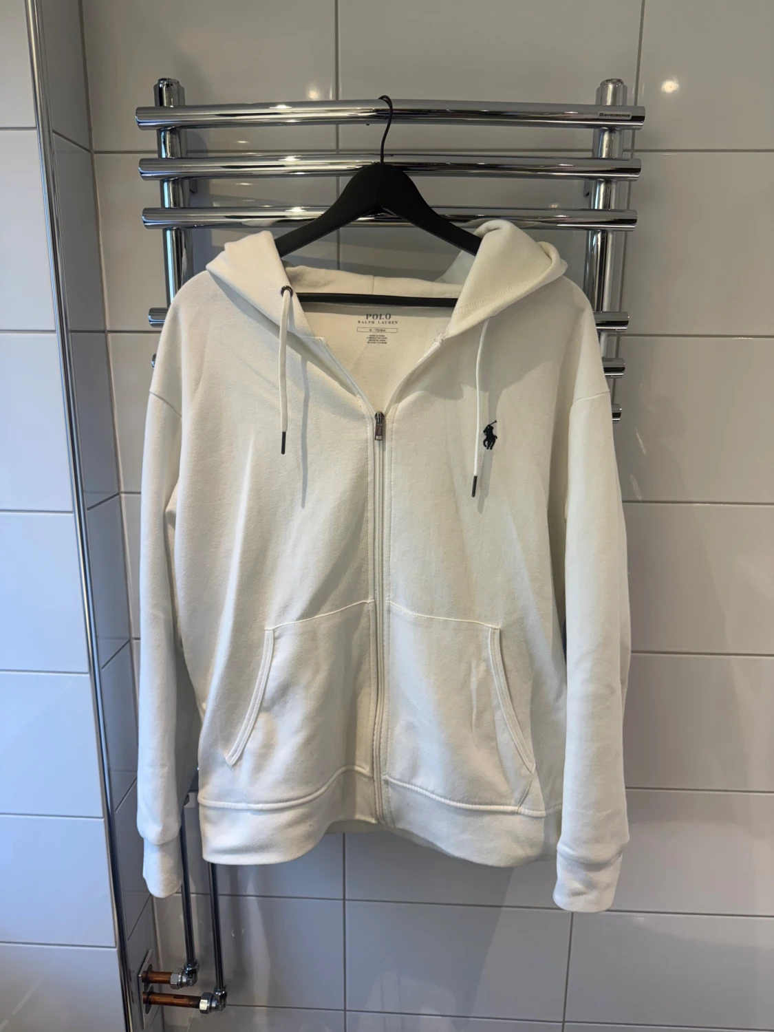 Vit hoodie från Polo Ralph Lauren
