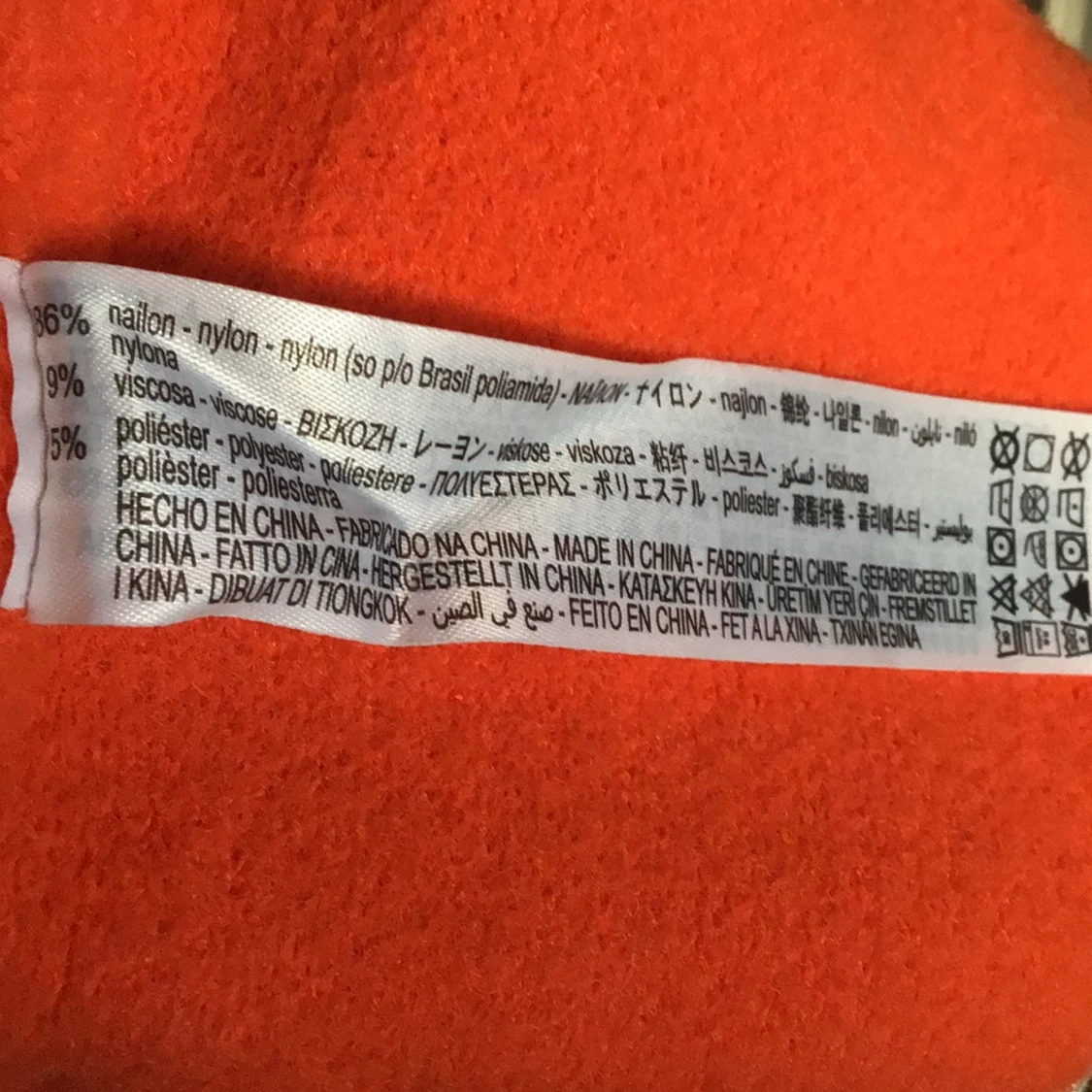 Orange polotröja från Zara, M - 3