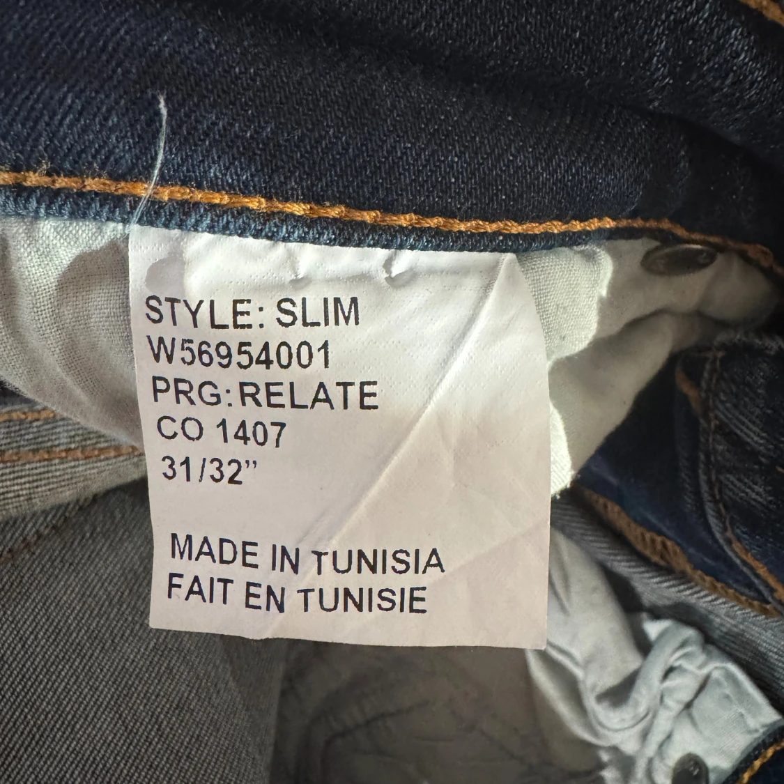Slim fit jeans blå 31/32 - 2