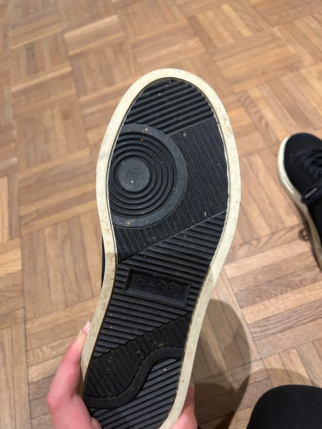 Svarta sneakers från GANT, strl 38  - 3