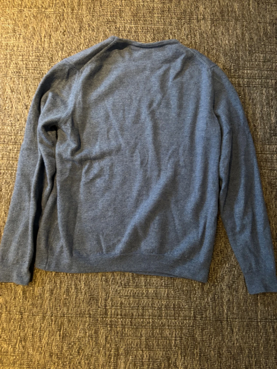 Stenströms blå stickad tröja  - 1