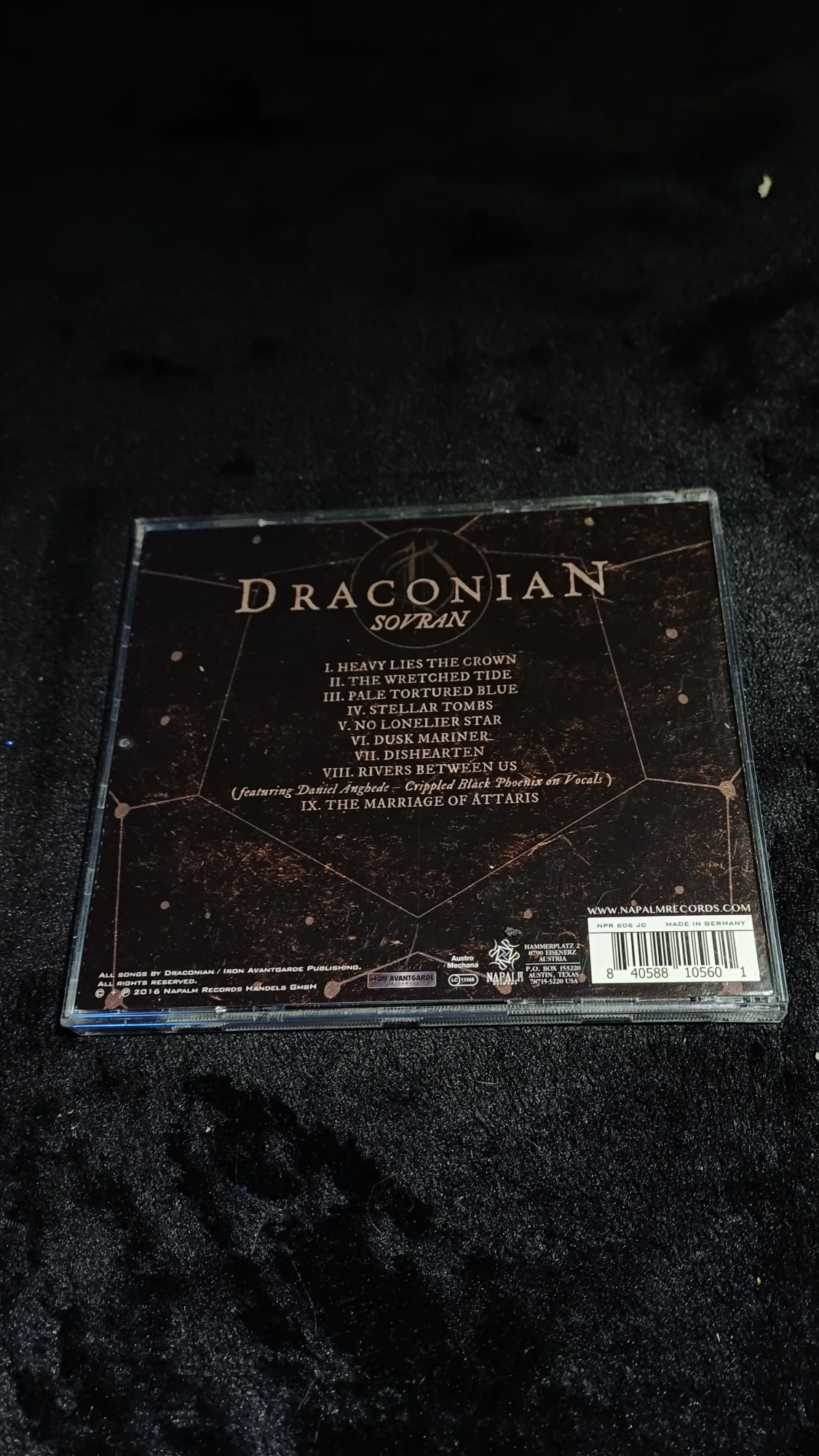 Draconian Sovran CD - 2