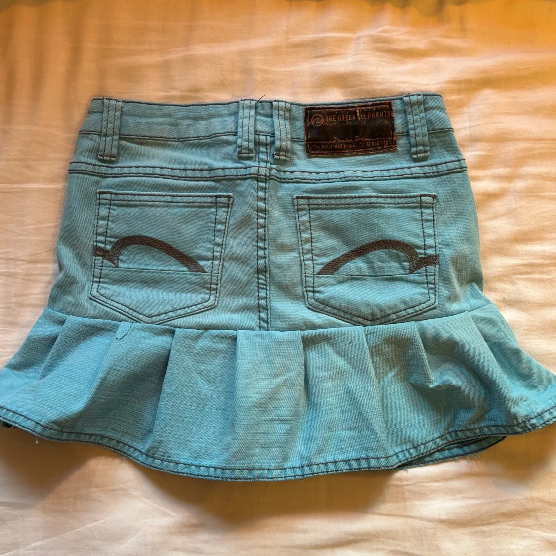 Blå volangkjol från One Green Elephant - 1