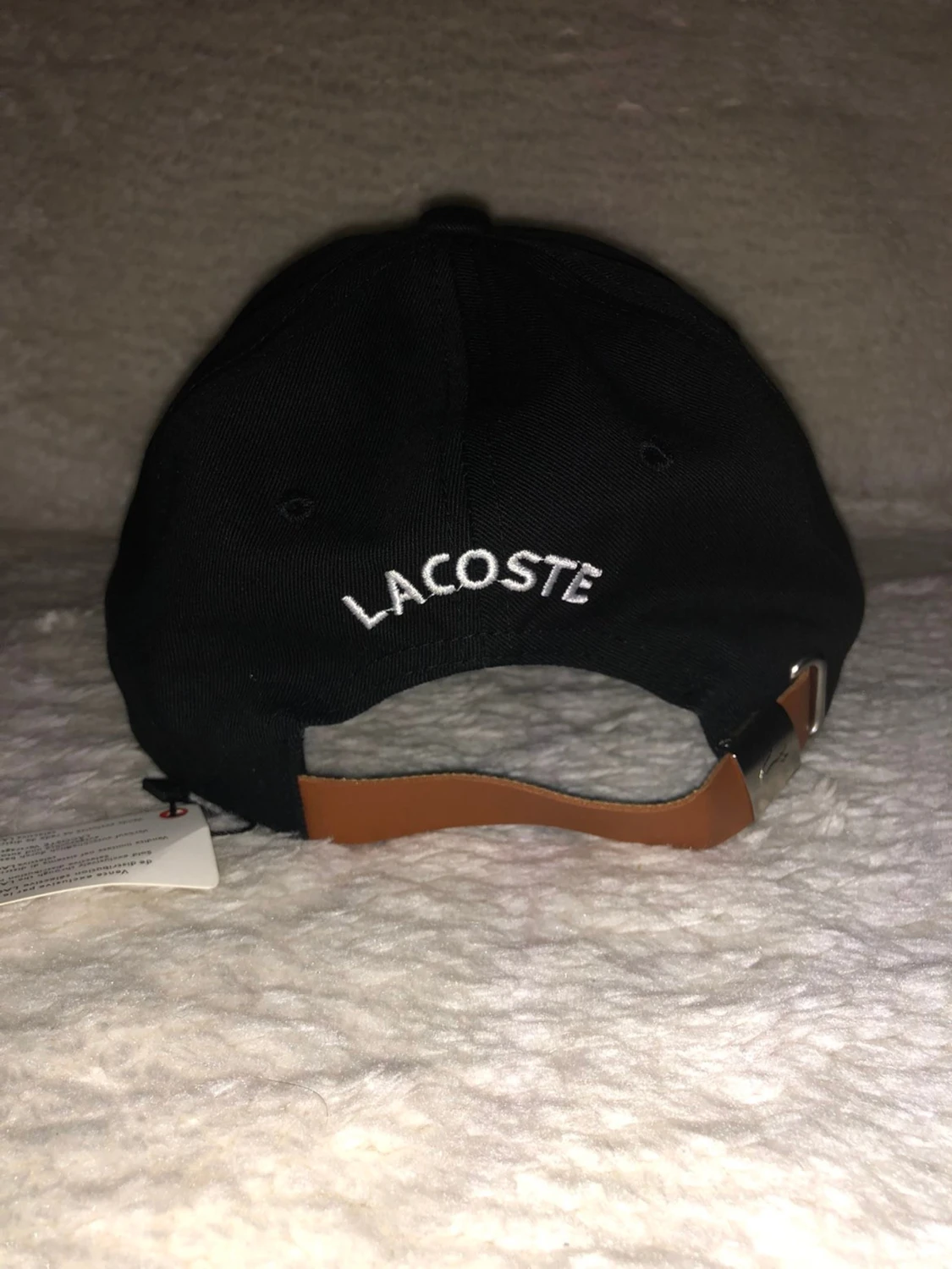 Svart Lacoste keps - 2
