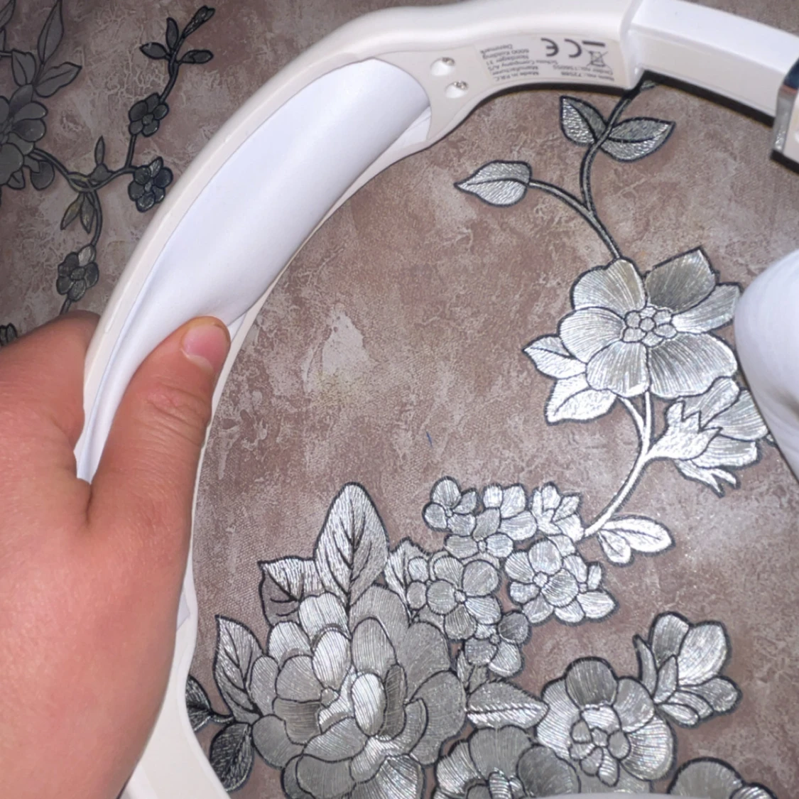 Trådlösa over-ear hörlurar, vit - 3