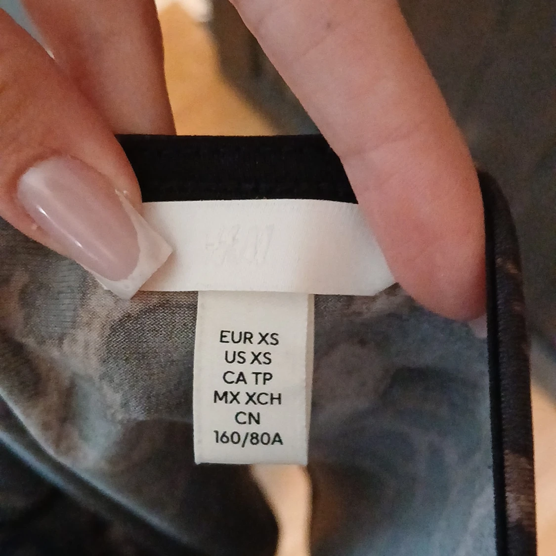 Leopardmönstrad linnetopp H&M XS - 2