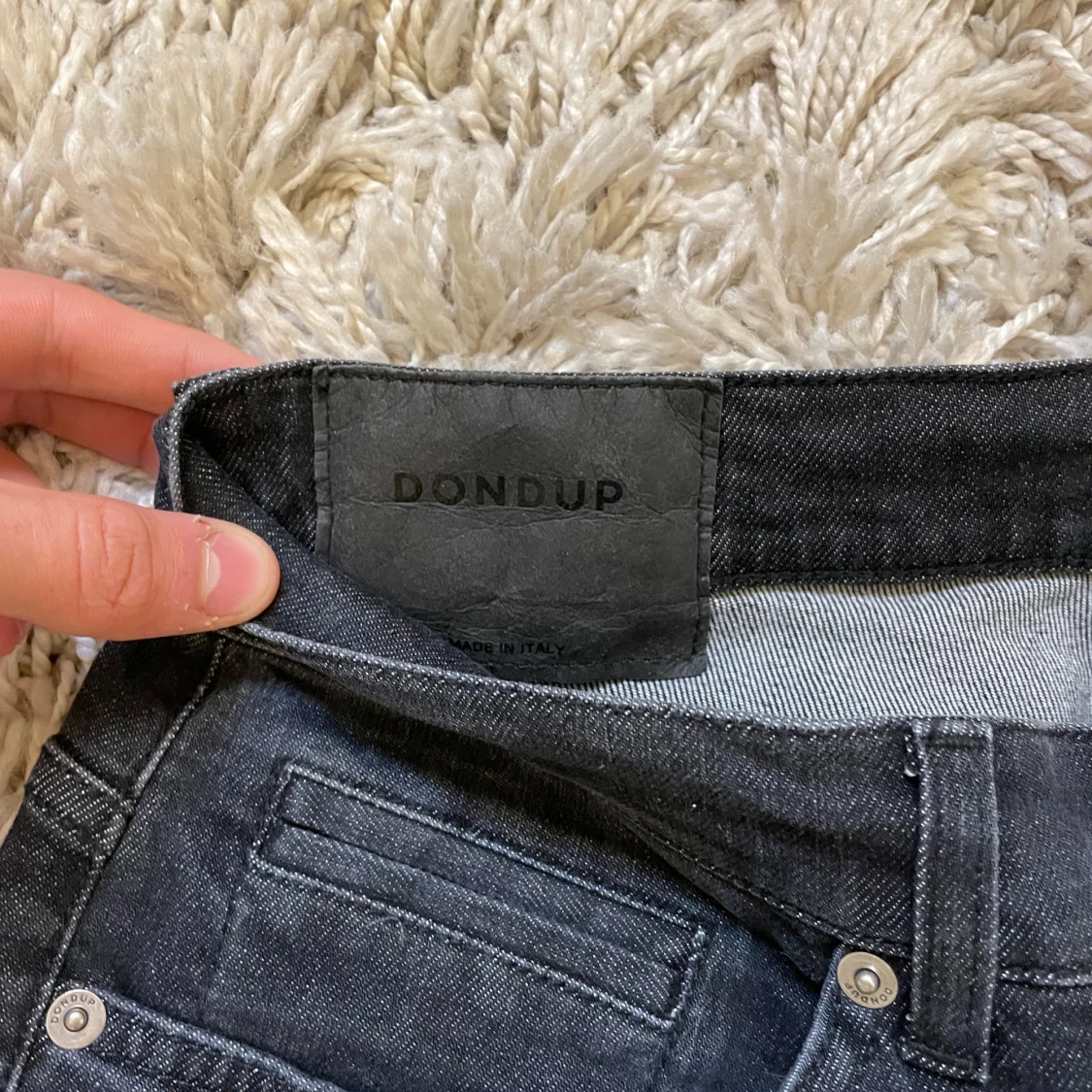 Svarta slim jeans från Dondup - 2