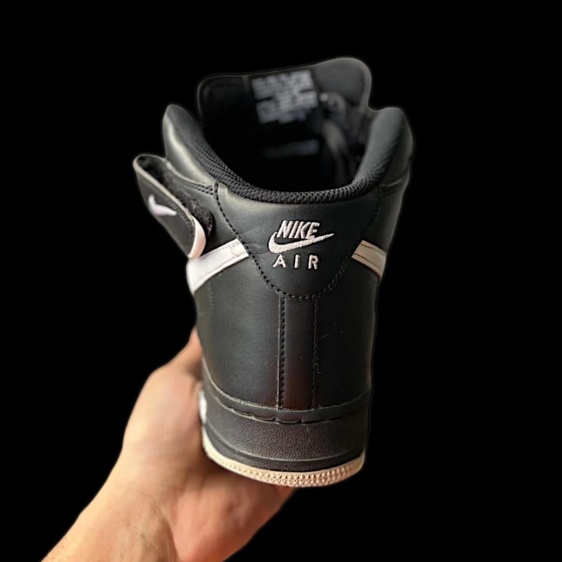 Nike Air Force 1 High svart/vit - 3