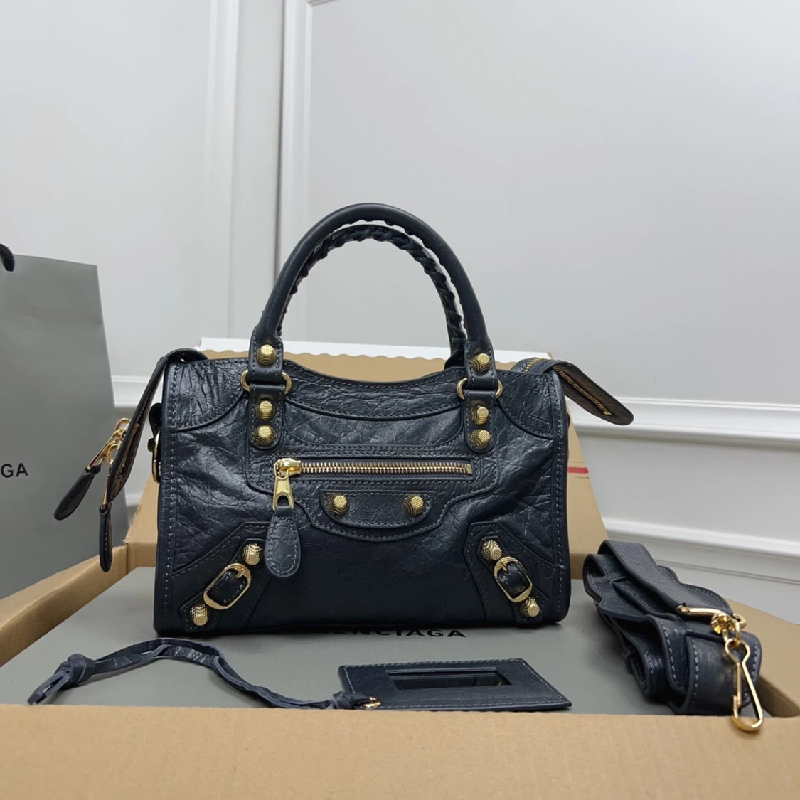 Svart Balenciaga handväska