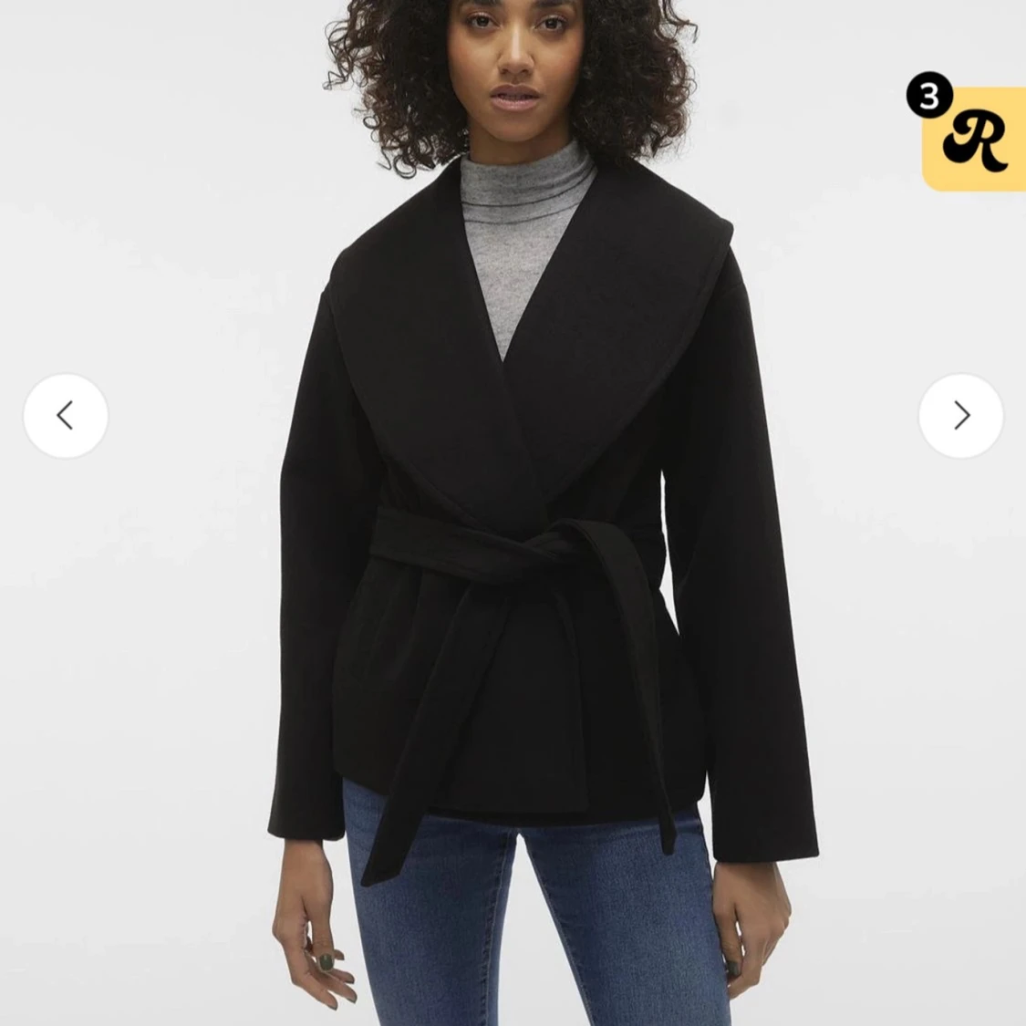 Svart kappa vero Moda  - 1