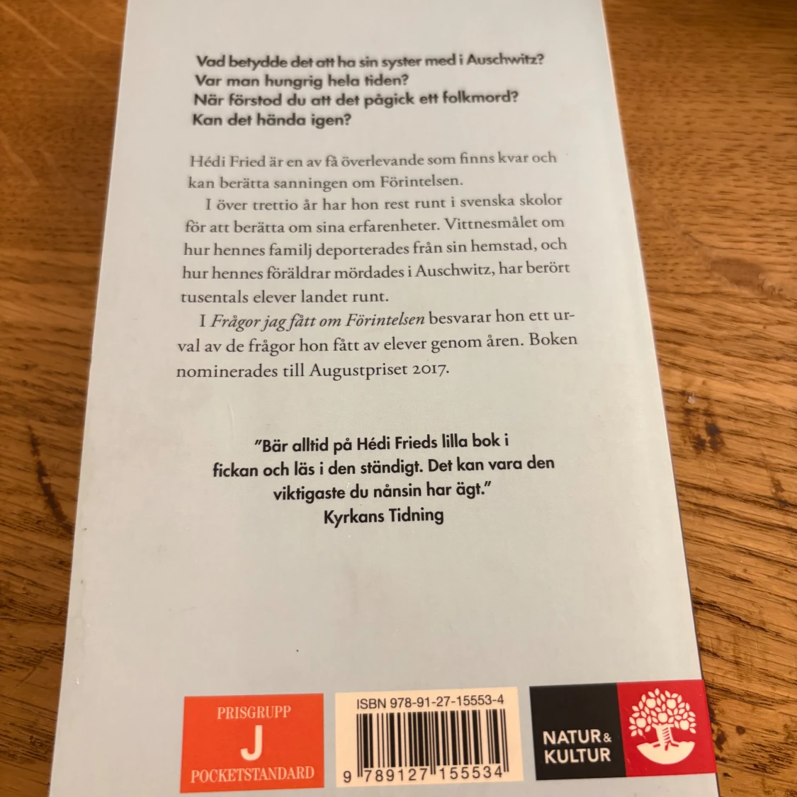 Bok Frågor jag fått om Förintelsen - 2