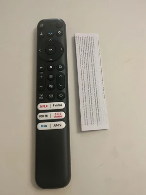 TCL och Google TV-kontroll - Fungerar på alla TCL smarta enheter, Google TV samt IFFALCON smart. Helt ny