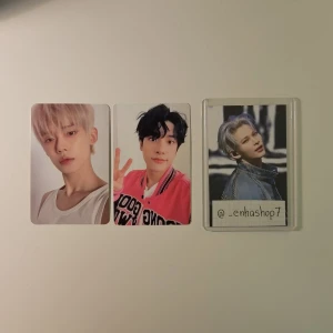 WTS INOM SVERIGE!!! - Skriv vilken ni vill köpa!!!  Yeonjun 50kr, Jake 65kr + 22kr shipping! Följ mig på Instagram @_enhashop7.