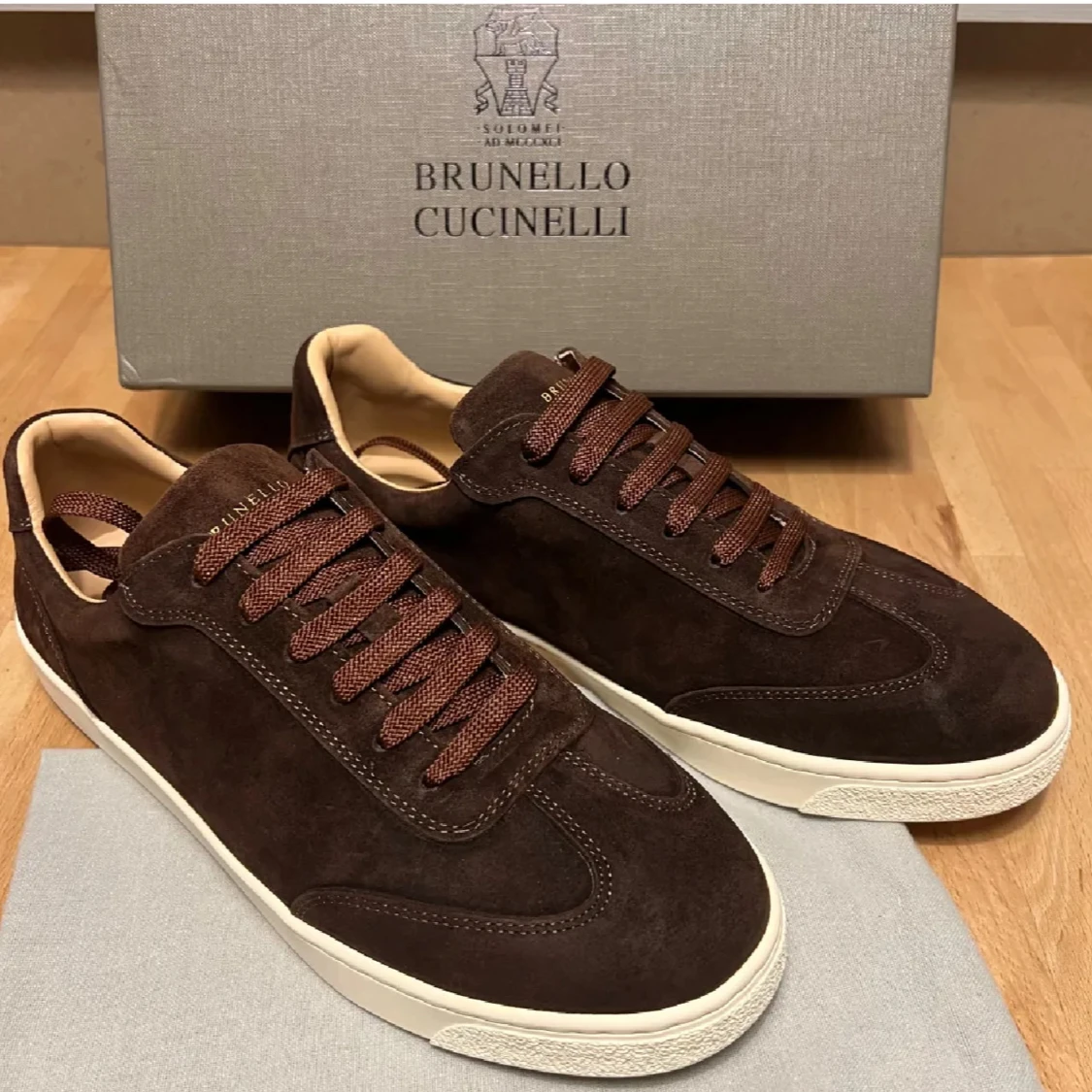 Brunello Cucinelli bruna mockasneakers