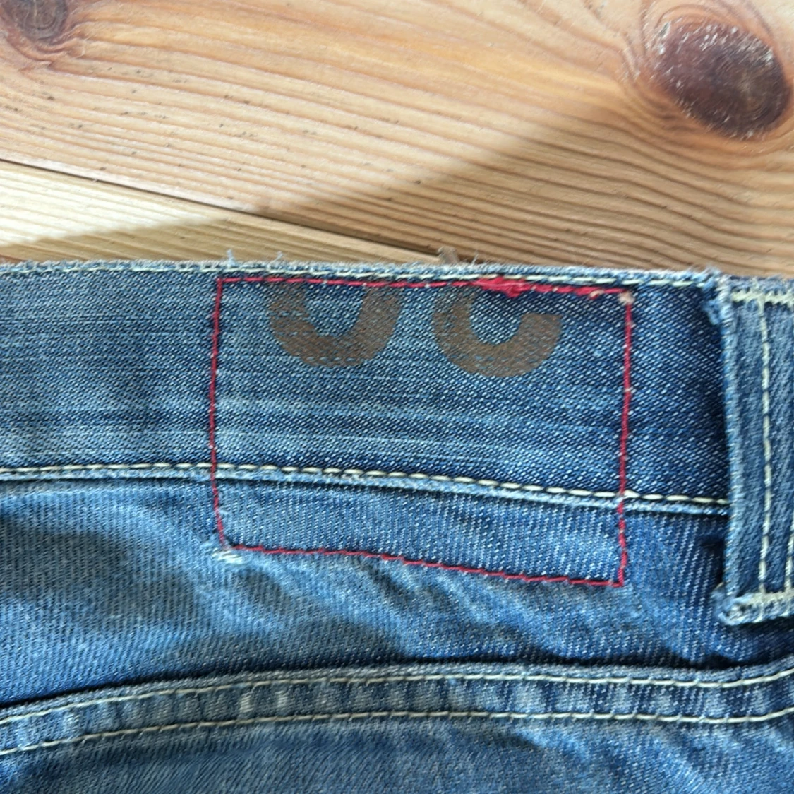 Mörkblå dondup jeans storlek 29 - 3