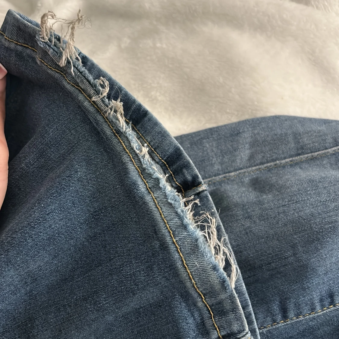 Blå bootcut jeans från Nelly - 4