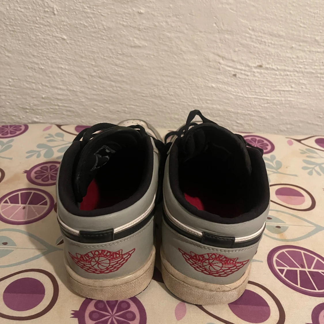 Nike Air Jordan 1 Low grå/vit - 3