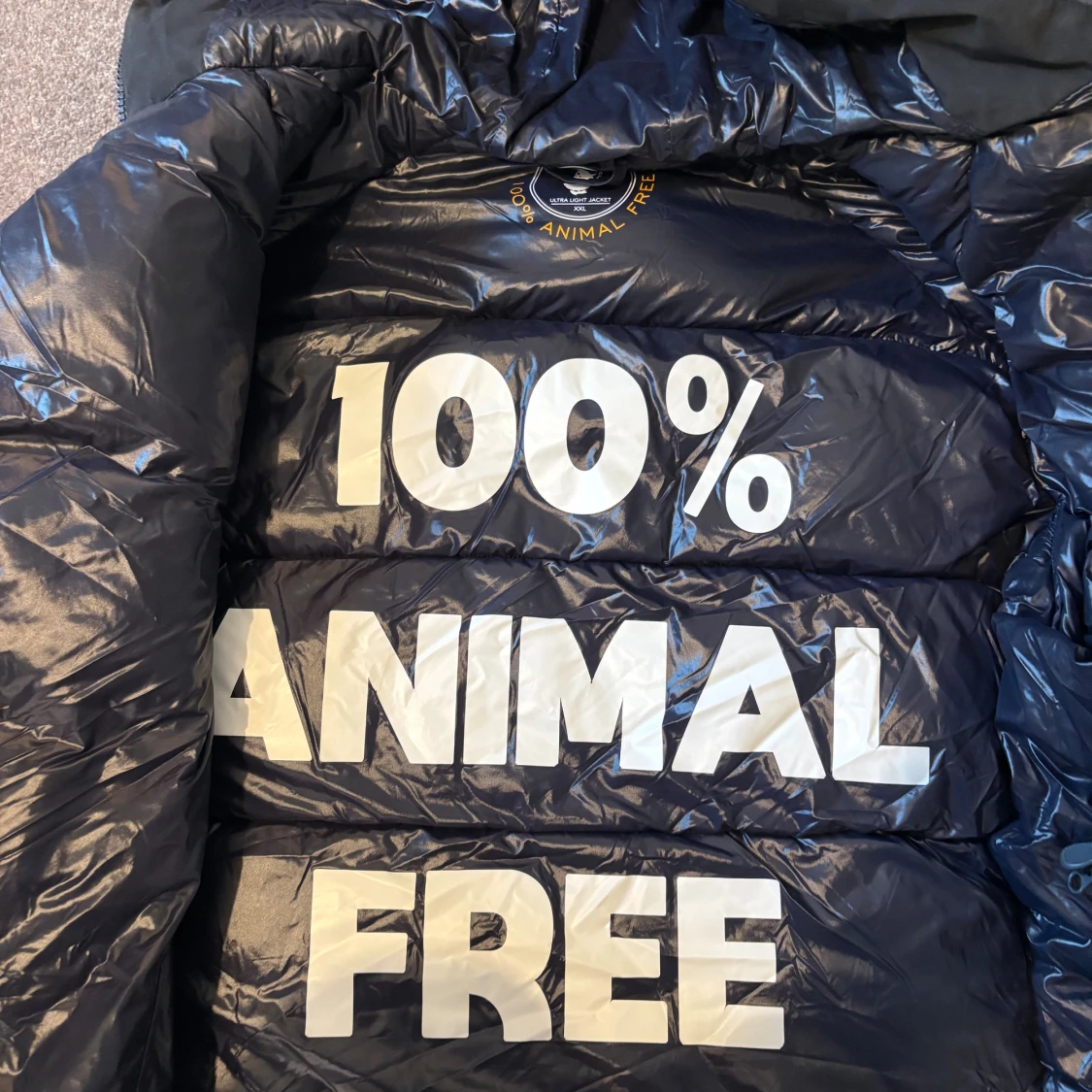 Mörkblå pufferjacka Save The Duck - 3