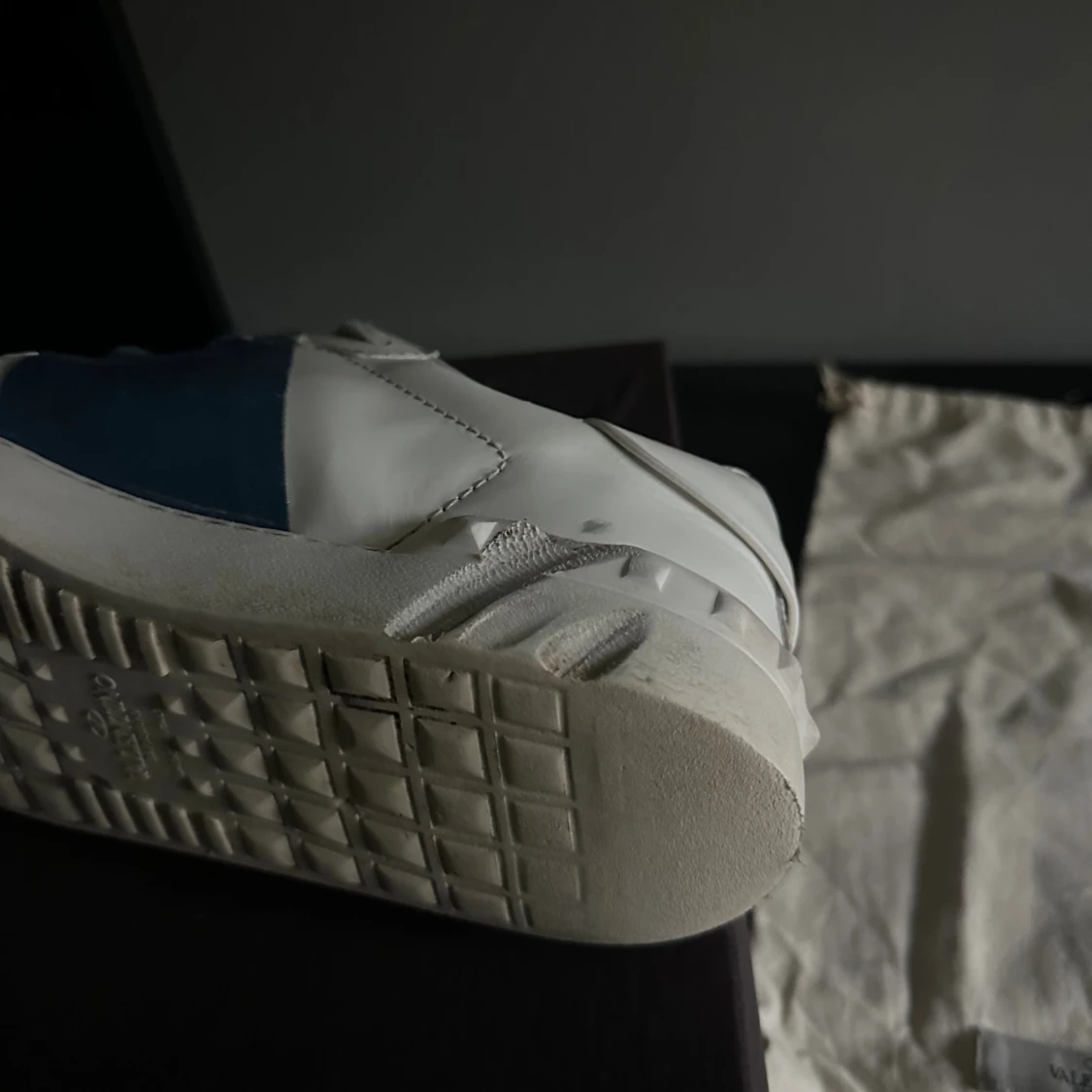 Valentino Garavani Open sneakers vit/blå - 3