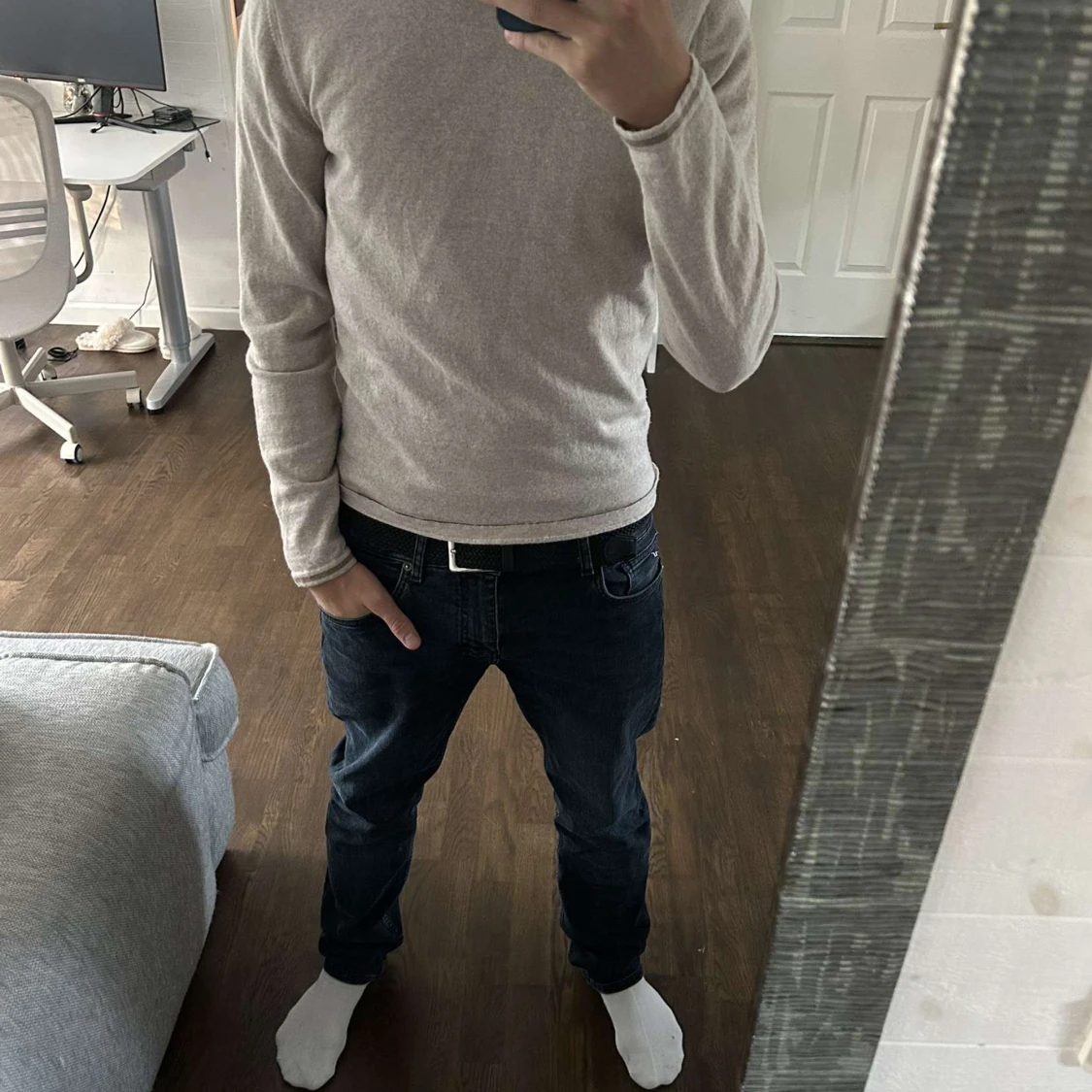 Stickad tröja från Stenströms  - 1