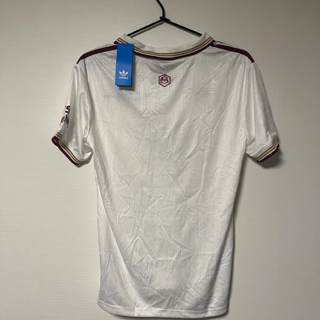 Vit Arsenal fotbollströja Adidas S - 1